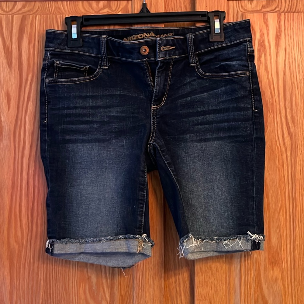 Blue Jean Bermuda Shorts